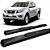 Estribo Frontier 2017 a 2020 Oval Oblongo Preto - Imagem 1