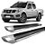 Estribo Frontier  2008 a 2016 Personalizado Prata - Imagem 1