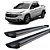 Estribo Fiat Toro Personalizado Alumínio Preto - Imagem 1