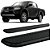 Estribo Chapa L-200 Triton 2008 a 2016 2,5" Preto - Imagem 1