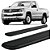 Estribo Amarok Chapa Aço Preto C Simples - Imagem 1