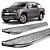 Estribo Amarok C Dupla 2,5" Chapa Cromado - Imagem 1