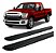 Estribo F-250 Chapa Cabine Simples Roda A Roda Preto 2,10m - Imagem 1