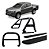 Kit Quebra Mato+estribo Chapa+santo Ant. S10 12/20 Preto - Imagem 1