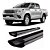Estribo Hilux 2016 Cabine Dupla Personalizado Preto - Imagem 1