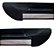 Estribo L200 Gl/gls Cabine Dupla Personalizado Preto - Imagem 3