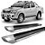 Estribo Hilux 2005 À 2015 Cab. Dupla Personalizado Prata - Imagem 1