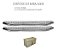 Estribo Chapa Nissan Frontier 2003 A 2007 Cromado - Imagem 2