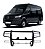 Quebra Mato Com Base Para Guincho Preto Sprinter 415 E 515 - Imagem 1