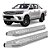 Estribo Chapa Hilux 2016 E 2017 Cabine Dupla Cromado - Imagem 1