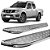 Estribo Frontier Sel 2008 A 2016 Chapa Cabine Dupla Cromado - Imagem 1