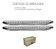 Estribo F-250 Chapa Cabine Simples Roda A Roda Cromado F250 - Imagem 2