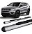 Estribo Lateral Jeep Compass Oblongo Oval Grafite - Imagem 1