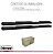 Quebra Mato Barra E Estribo Oval Oblongo Preto Blazer Kit - Imagem 3