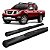 Estribo Frontier 2008 A 2017 Oblongo Oval Preto - Imagem 1