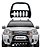 Kit Quebra Mato C/ Peito Aço + Estribo Oval Ecosport Preto - Imagem 2