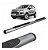 Estribo Lateral Ecosport 2013 Em Diante Oblongo Oval Grafite - Imagem 1