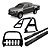 Kit Quebra Mato +estribo Oval+ Santo Ant.(d) S10 12/20 Preto - Imagem 1