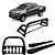 Kit Quebra Mato Santo Antônio H2 Estribo Quadrado S10 94/2011 C/Dupla Preto - Imagem 1