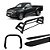 Kit Quebra Mato Santo Antônio H2 Estribo Chapa S10 12/20 C/Simples Preto - Imagem 1