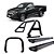 Kit Quebra Mato Santo Antônio Duplo Estribo Plataforma S-10 12/20 CS Preto - Imagem 1