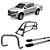 Kit Quebra Mato Santo Anto Estribo Quadrado -S10 12/2020 C/D Prata - Imagem 1