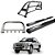 Kit Quebra Mato Santo Anto Duplo Estribo Chapa S-10 94/2011 Preto - Imagem 1