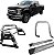Kit Quebra Mato Estribo Plataforma Santo Antônio H3 F250 C Duplo Cromado - Imagem 1