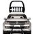 Para-Choque De Impulsão Amarok C/ Protetor Preto - Imagem 1