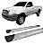 Estribo Lateral Hilux 2005 a 2015 Chapa Alumínio Prata C/S - Imagem 1