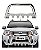 Quebra Mato Ecosport 2008 a 2012 Cromado Chapa - Imagem 1