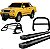 Kit Quebra Mato Estribo Plataforma Santo Antônio L200 04 Preto - Imagem 1