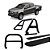 Kit Quebra mato+Estribo chapa+Santo ant. S10 12/20 Preto - Imagem 1