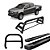 Kit Quebra Mato + estribo plat + santo ant. S10 12/20 Preto - Imagem 1