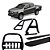 Kit Quebra Mato + estribo chapa + santo ant. S10 12/20 Preto - Imagem 1