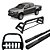 Kit Quebra Mato Estribo Oval Santo Antônio S10 12/20 Preto - Imagem 1