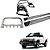 Kit Quebra Mato Santo Antônio H3 Estribo Alumínio S10 94/2011 Cromado - Imagem 1