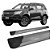 Estribo Traiblazer Plataforma de Aluminio Prata - Imagem 1