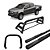 Kit Quebra Mato Estribo Chapa Santo Antônio S10 12/20 Preto - Imagem 1