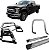 Kit Quebra Mato Estribo Plataforma Santo Antônio H3 F250 C Duplo Cromado - Imagem 1