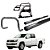 Kit Quebra Mato Estribo Oval Santo Antônio H2 Amarok CD Cromado - Imagem 1
