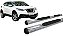 Estribo Oval Oblongo Cromado Nissan Kicks - Imagem 1