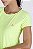 T-Shirt Fitness Feminina Abertura Lateral Amarelo Neon Epulari - Imagem 2