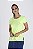 T-Shirt Fitness Feminina Abertura Lateral Amarelo Neon Epulari - Imagem 4