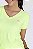 T-Shirt Fitness Feminina Alongada Amarelo Neon Epulari - Imagem 2