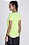 T-Shirt Fitness Feminina Alongada Amarelo Neon Epulari - Imagem 3