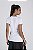 T-Shirt Fitness Feminina Branca Abertura Lateral Epulari - Imagem 3