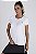 T-Shirt Fitness Feminina Branca Abertura Lateral Epulari - Imagem 1