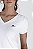 T-Shirt Feminina Branca Alongada Proteção UV+50 - Imagem 2