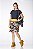 Saia Shorts Estampada Com Amarelo Mostarda UV+50 Epulari - Imagem 4